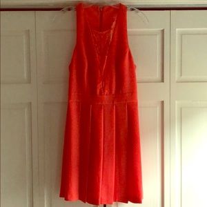 BCBGeneration Coral Cocktail Dress - Size 4